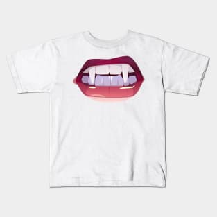 Halloween, Mouth Design Kids T-Shirt